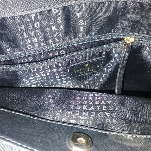 Kate Spade New York Newbury Lane Tote Red & Black Plaid & Saffiano Leather Trim - Picture 8 of 12